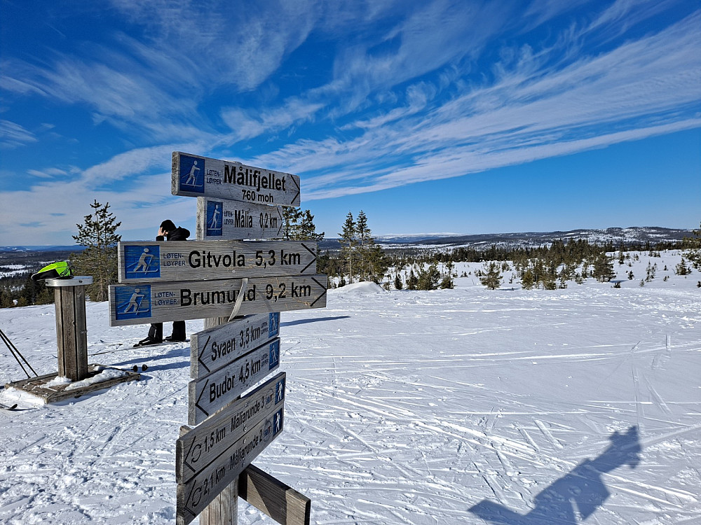 På Målifjellet