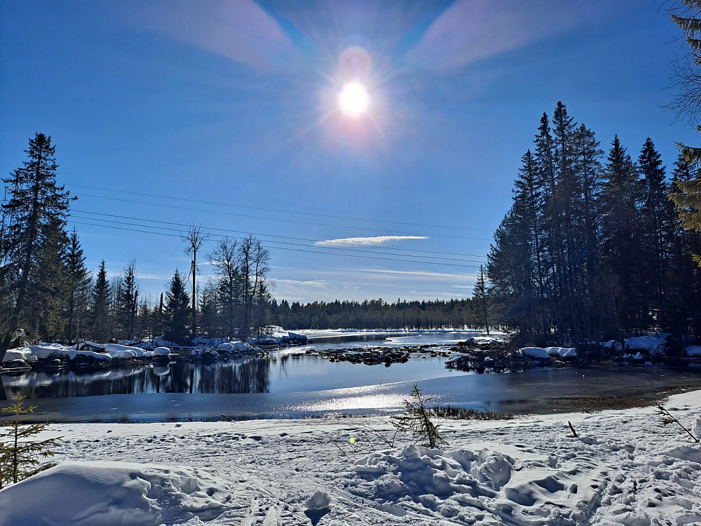 Mesnaelva ved Birkebeinerløypa