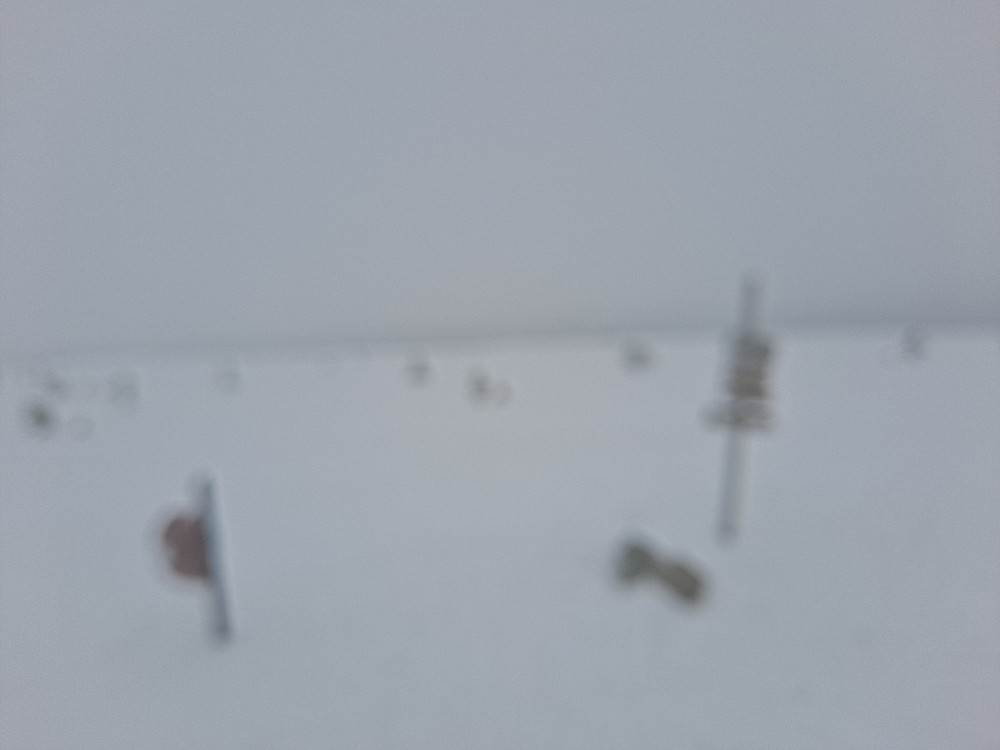 Tett tåke på Lunkefjell