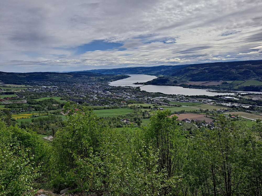 Mot Lillehammer og Mjøsa