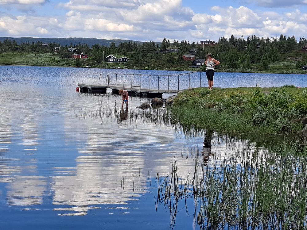 Ved Nevelvatnet gapahuk