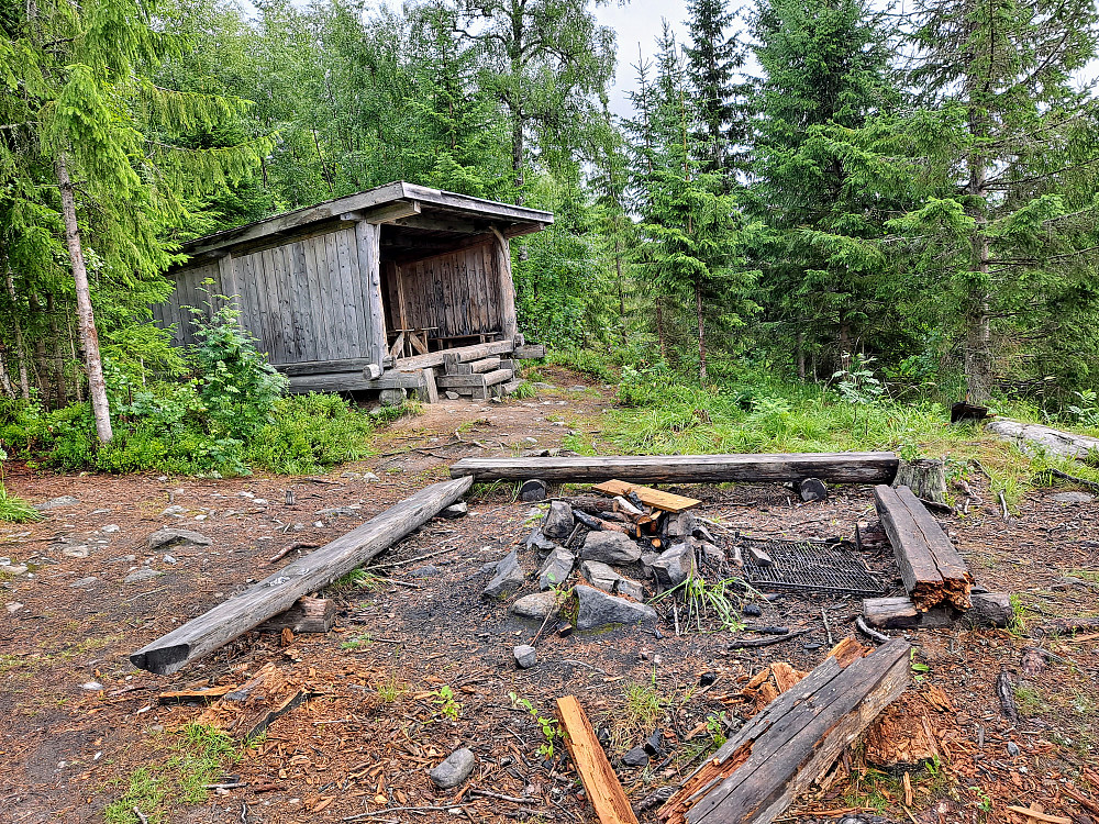 Gapahuken på Kinnhøgda