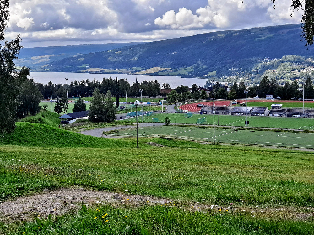 Stampesletta og Mjøsa