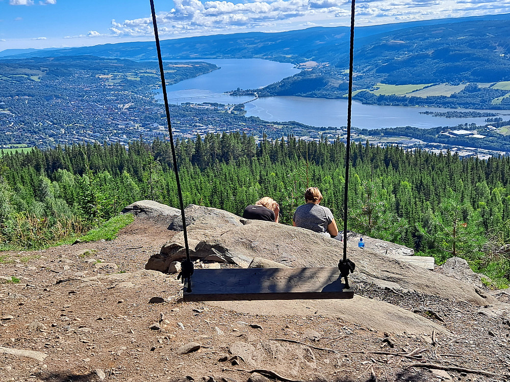 På Balbergkampen utsikt