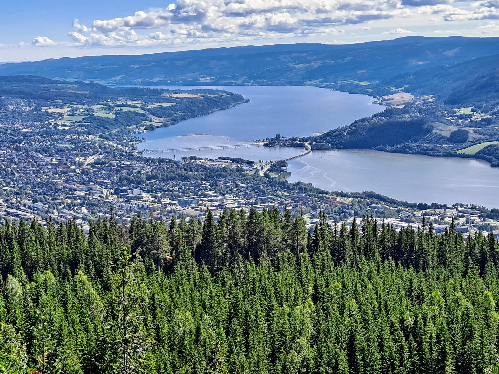 På Balbergkampen utsikt