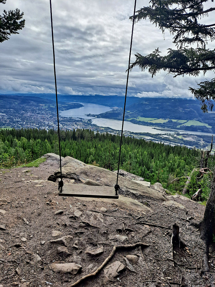 På Balbergkampen utsikt