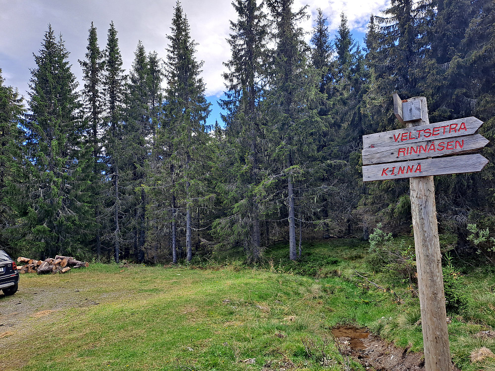 Ved turslutt på Ruka