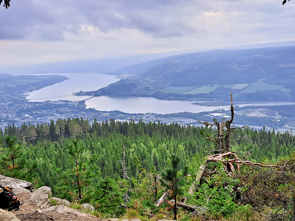 På Balbergkampen utsikt