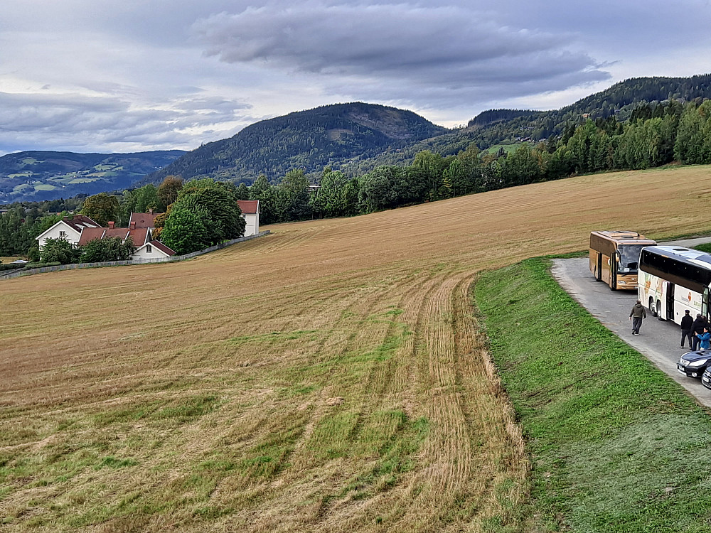 Nordover fra Lysgårdsbakken