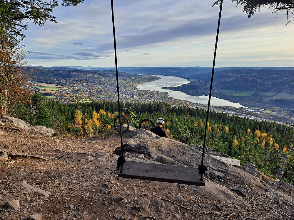 På Balbergkampen utsikt