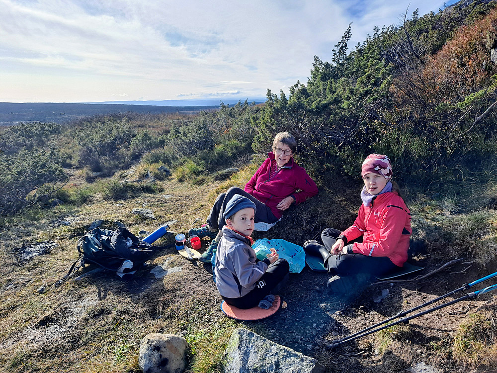 Rast på toppen av Kriksfjell