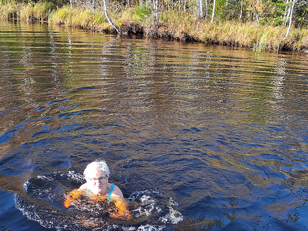 Traff en kjenning som bada i Kanalen, tøffing! 