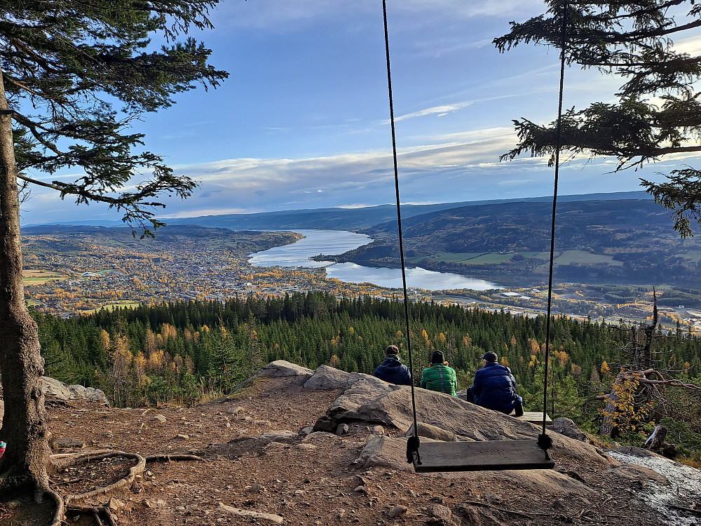 På Balbergkampen utsikt