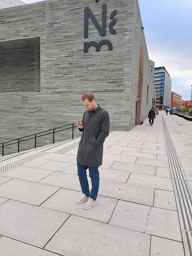 Utenfor Nasjonalmuseet