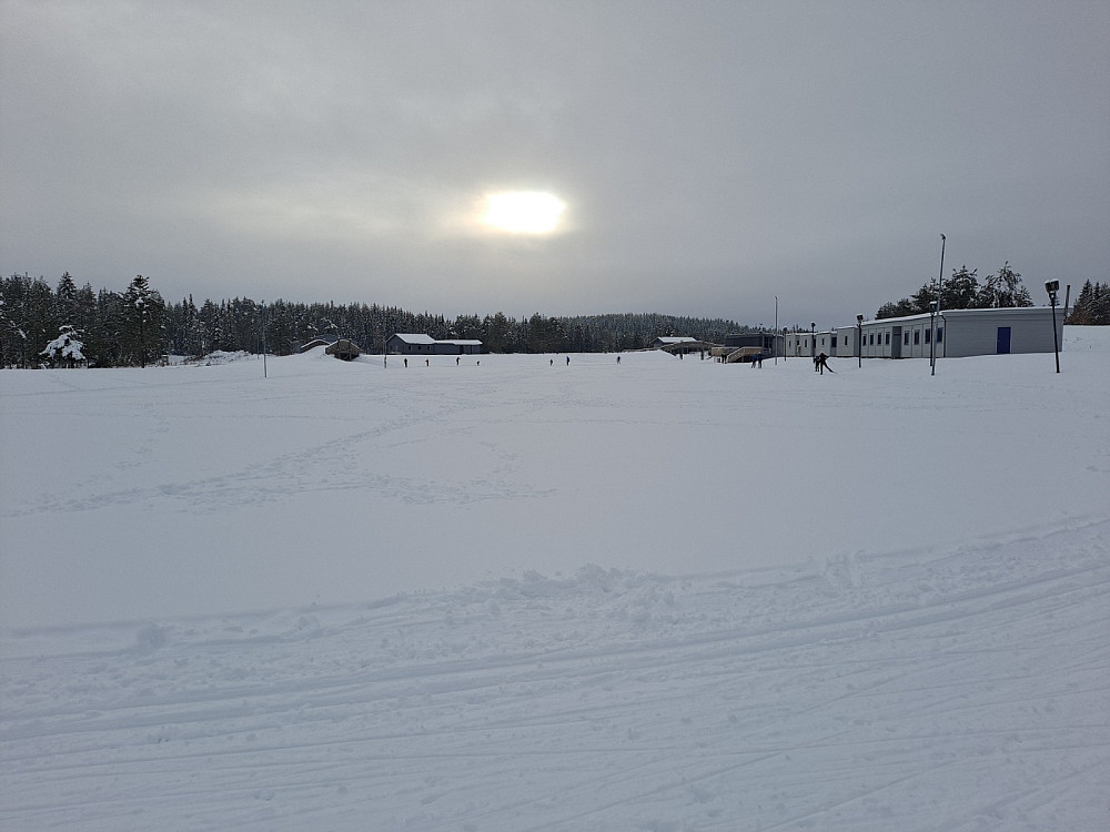 På skistadion