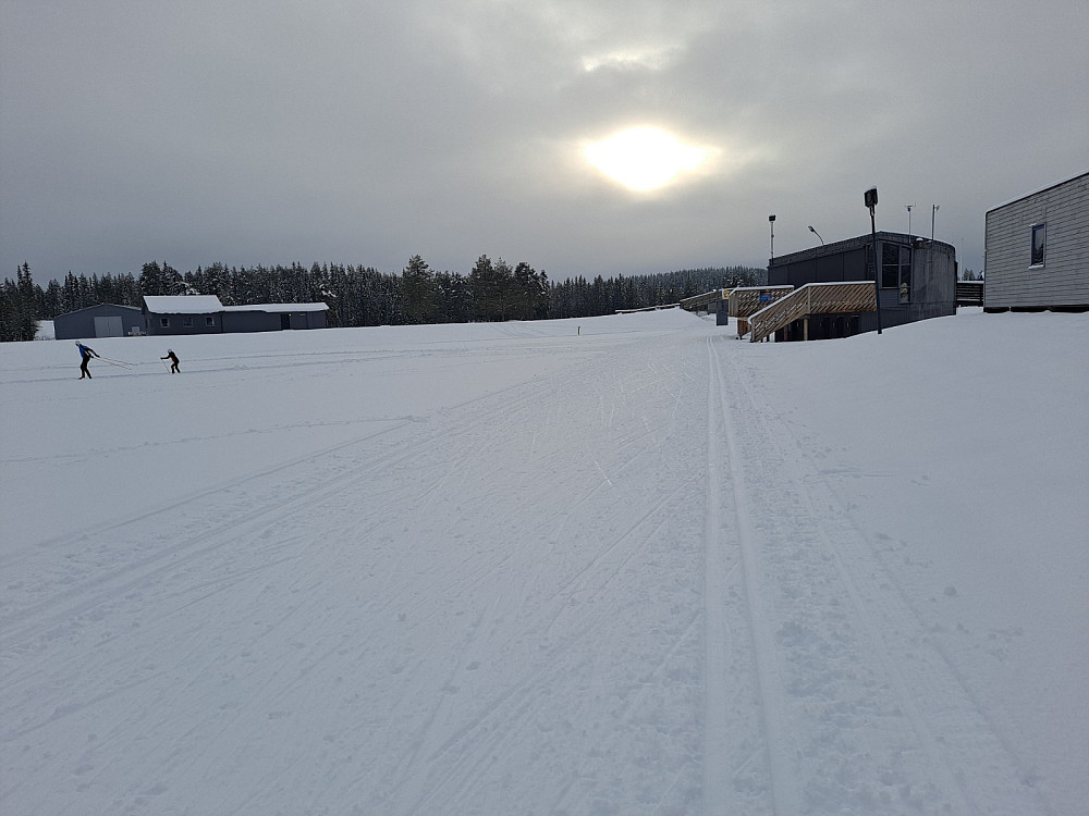 På skistadion