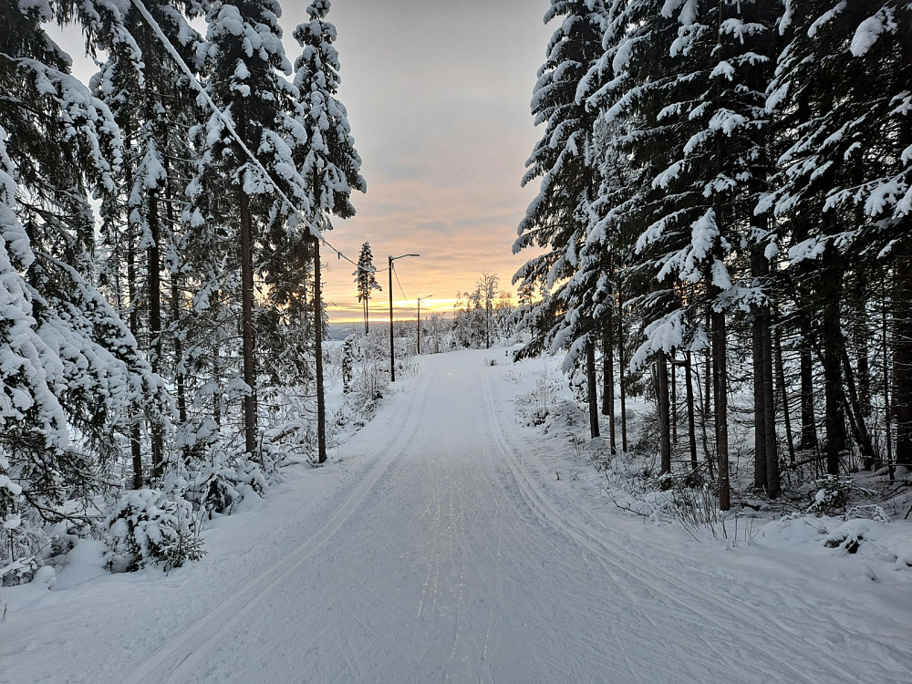 I lysløypa