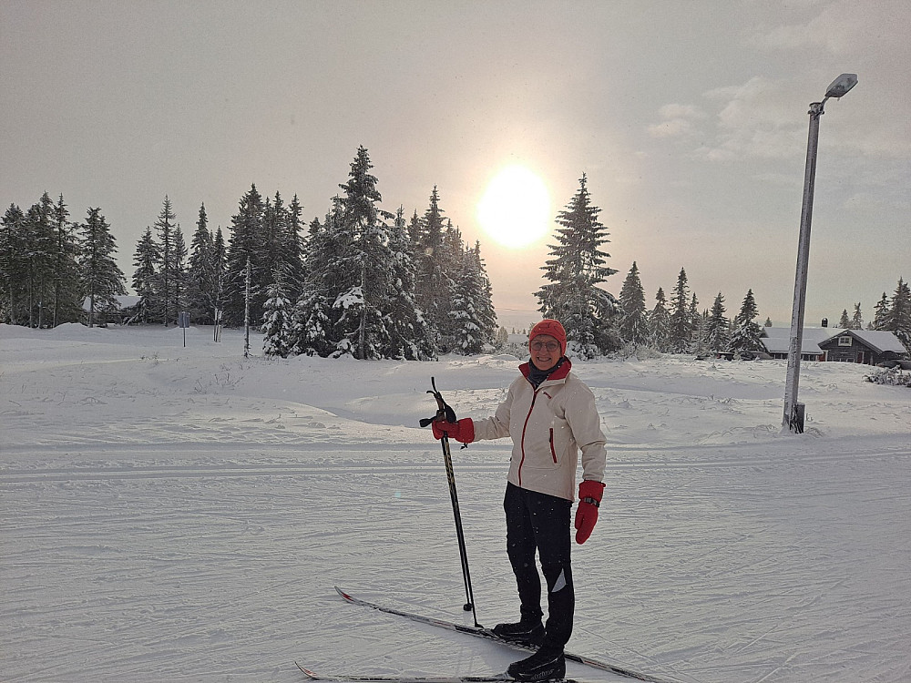 Marit ved turstart