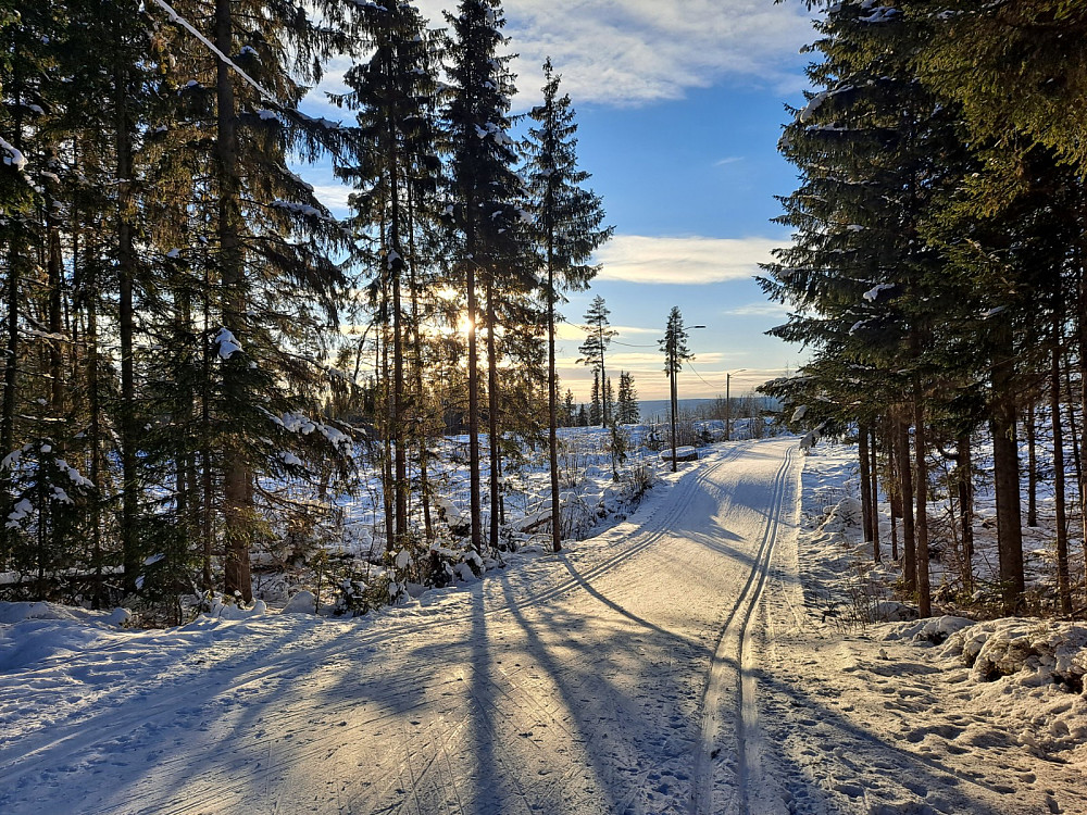 I lysløypa
