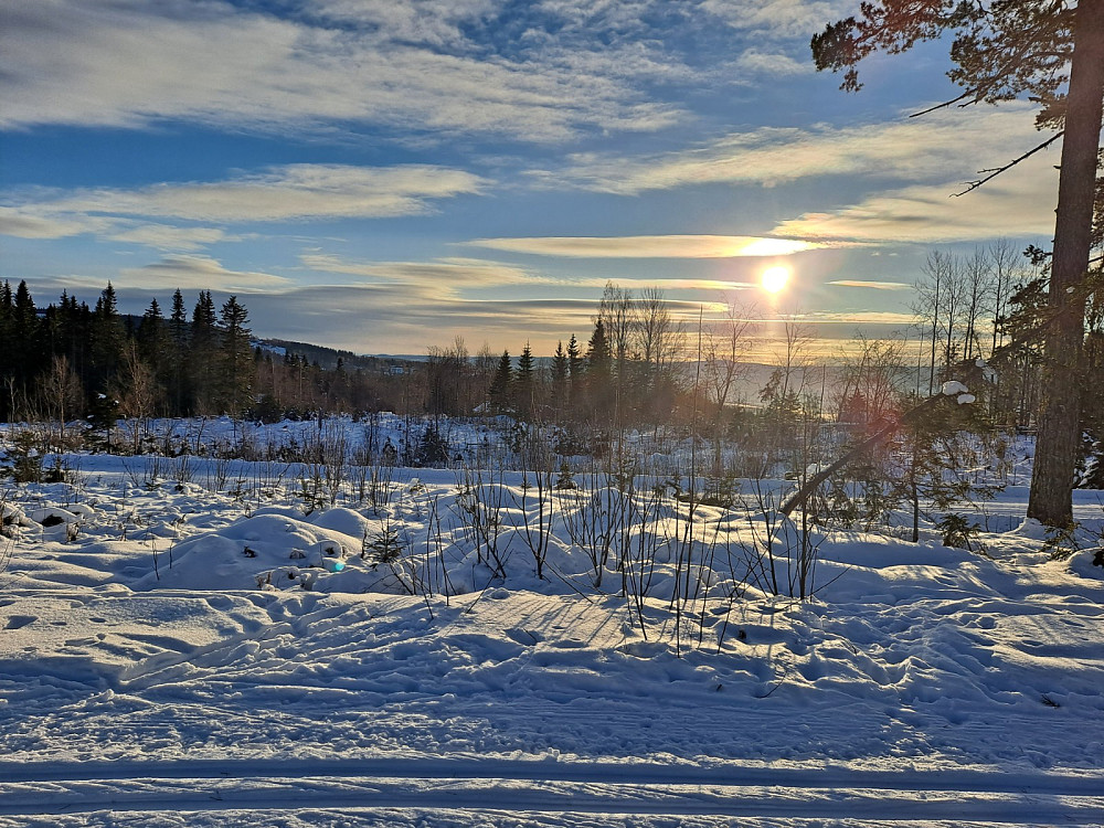 I lysløypa