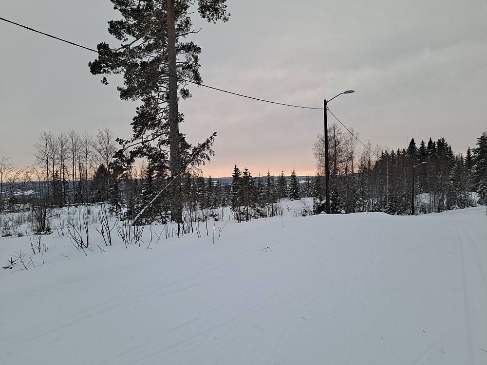 I lysløypa