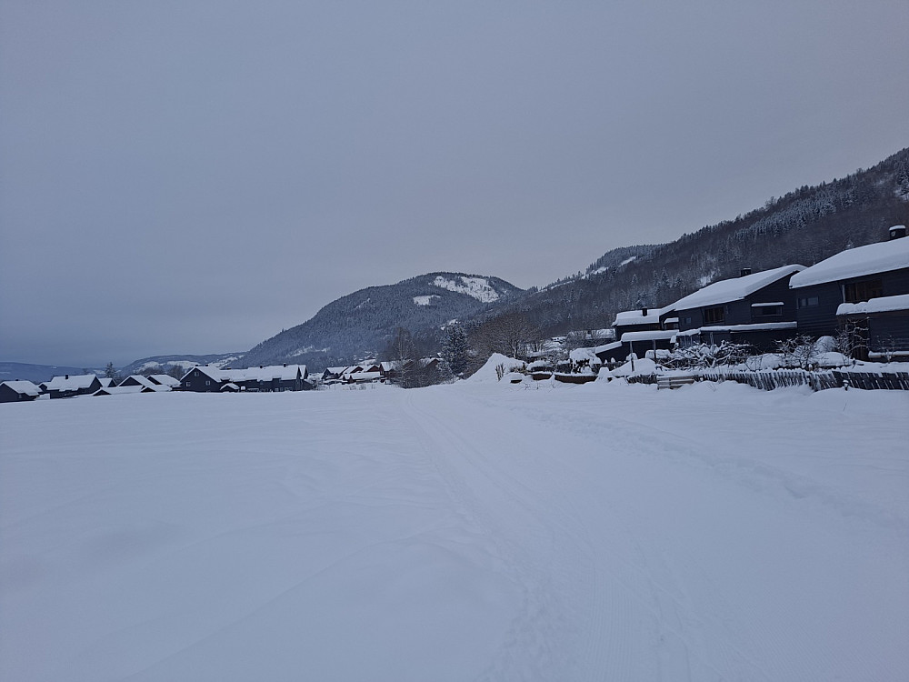 Nordover fra jordet