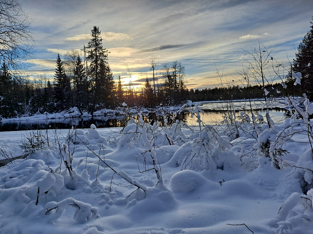 Mesnaelva ved Birkebeinerløypa