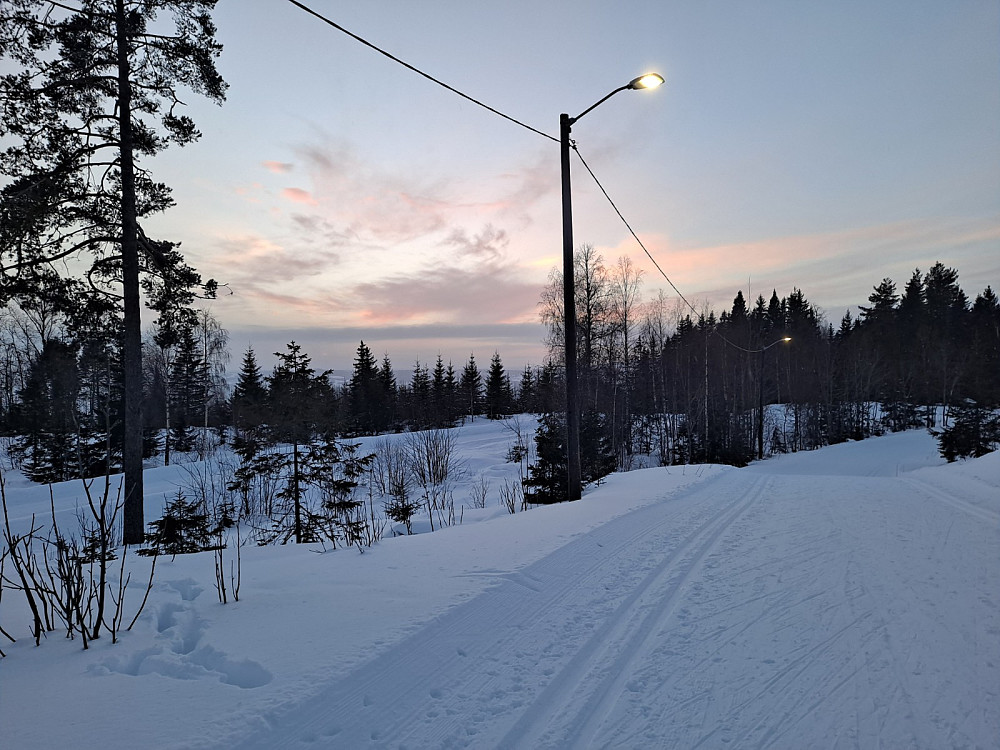 I lysløypa