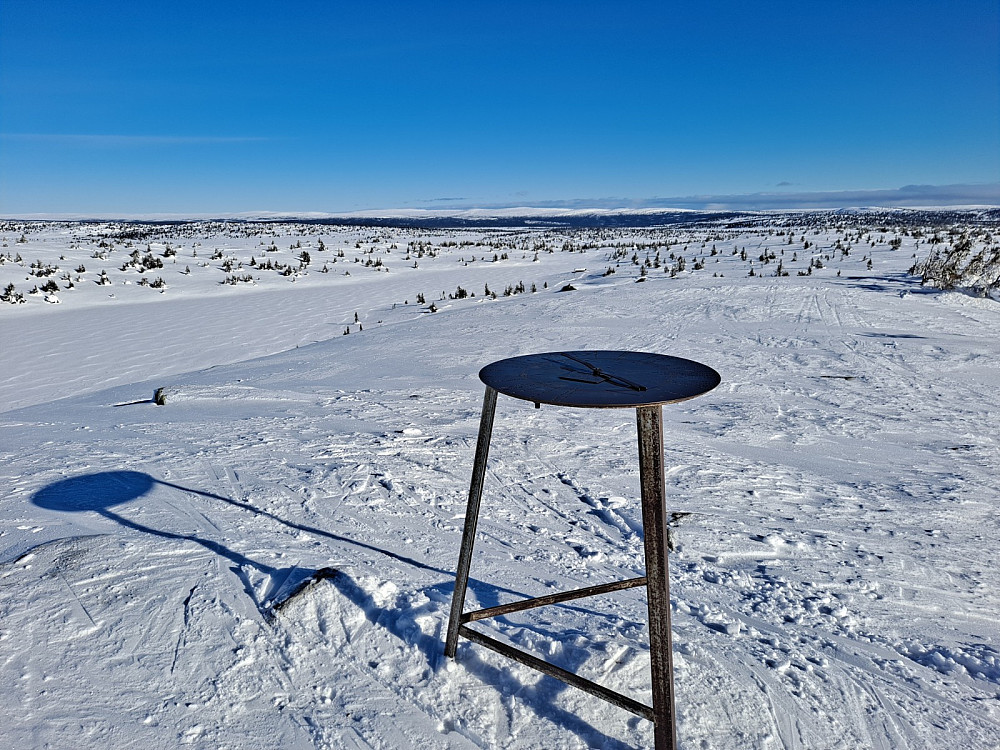 På Sjusjøfjellet øst