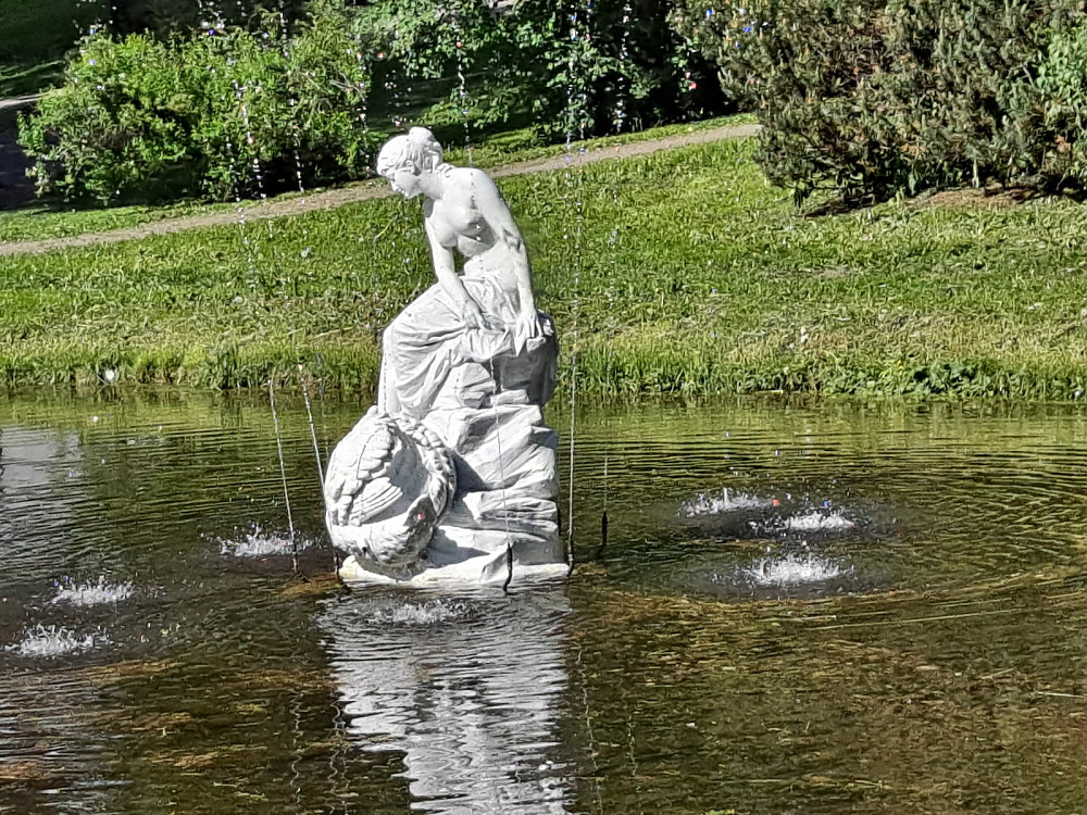 Leda i parken