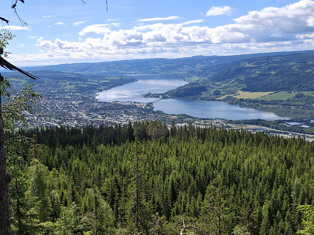 På Balbergkampen utsikt