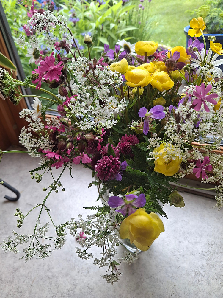 Blomsterbukett