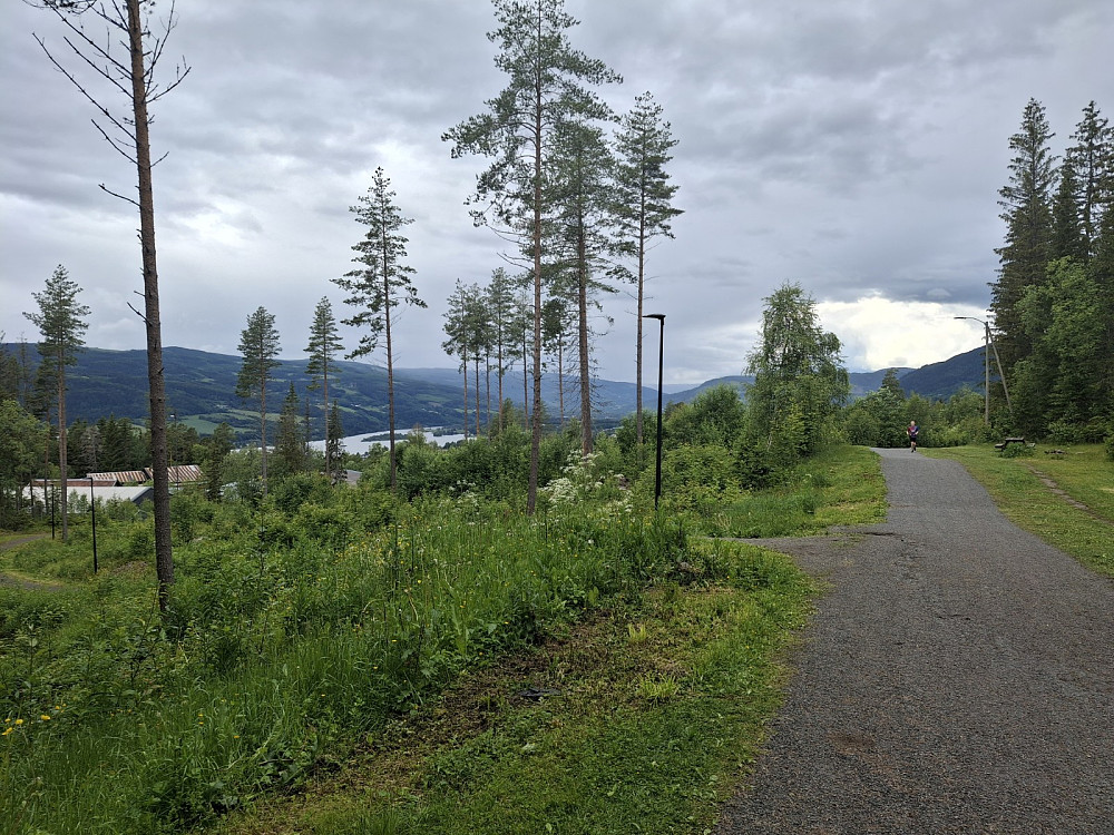 Tverrløypa ovenfor Maihaugen