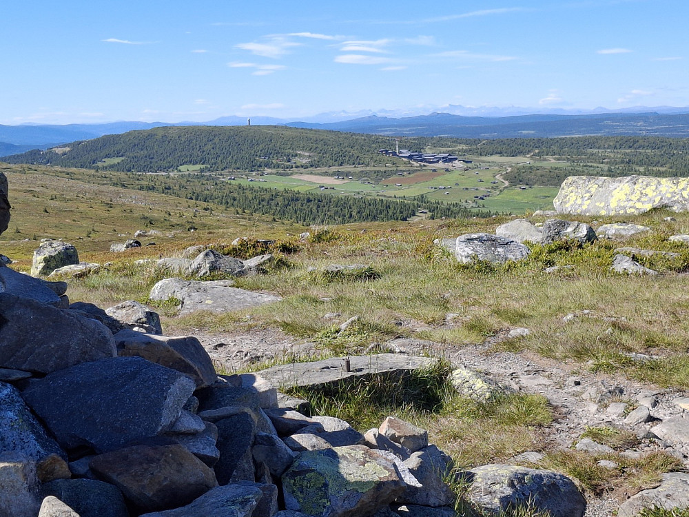 På toppen
