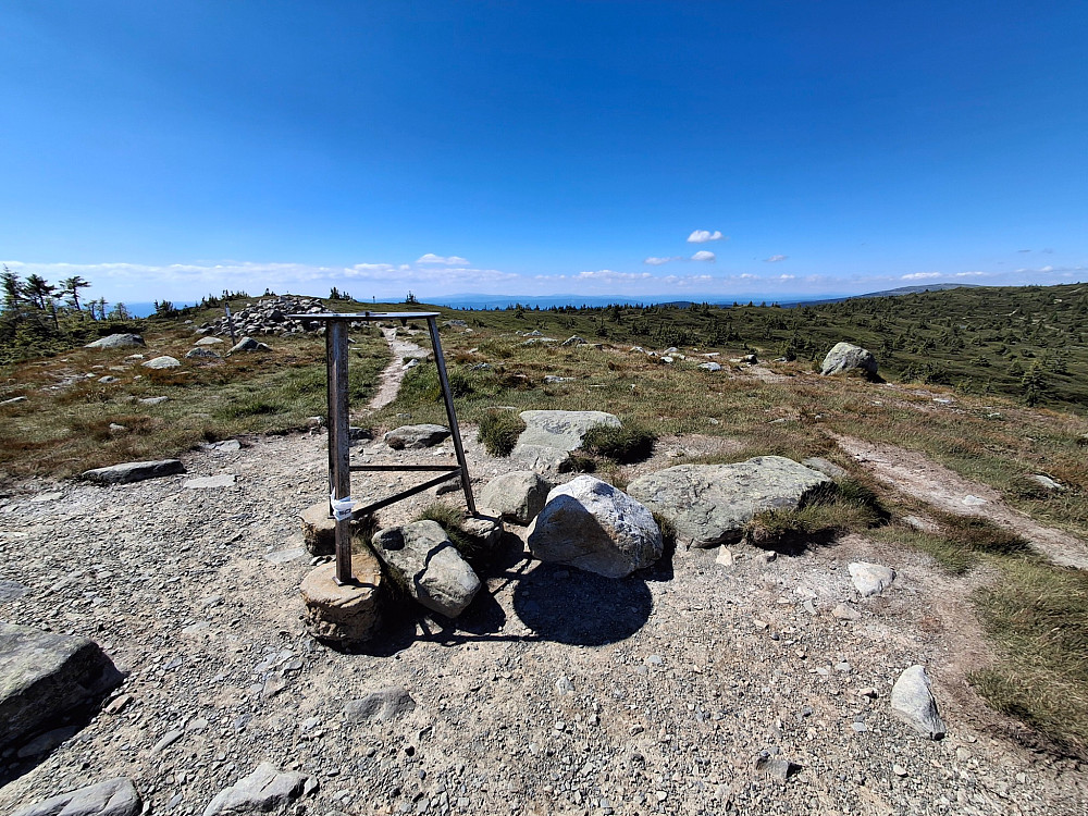 På Sjusjøfjellet øst