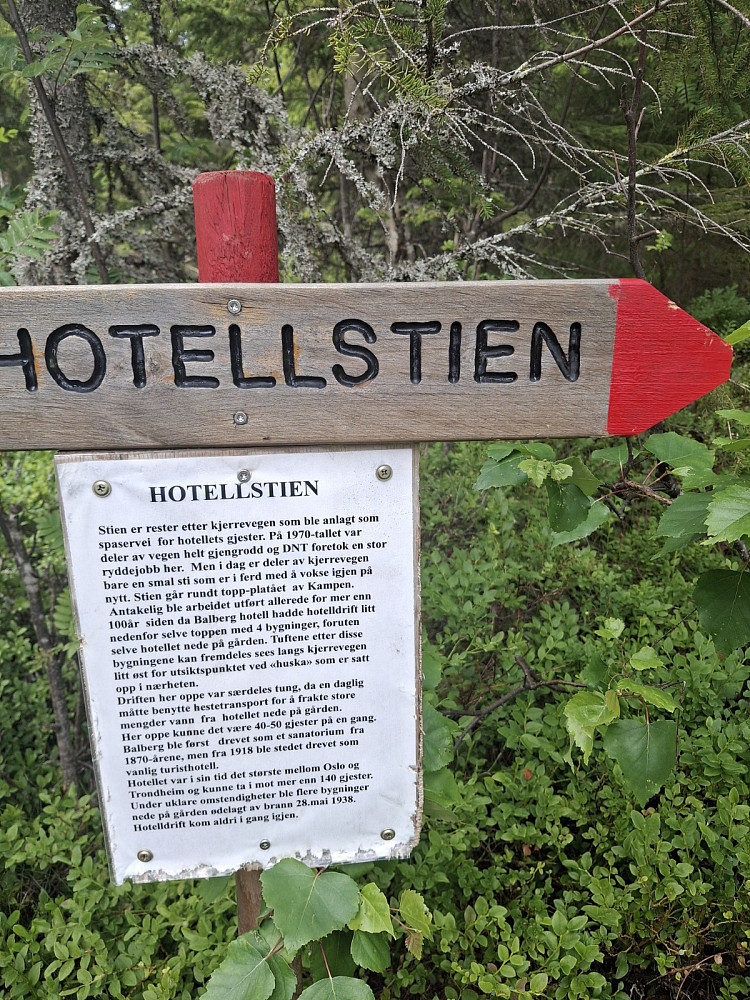 INFO om hotelldrift på toppen