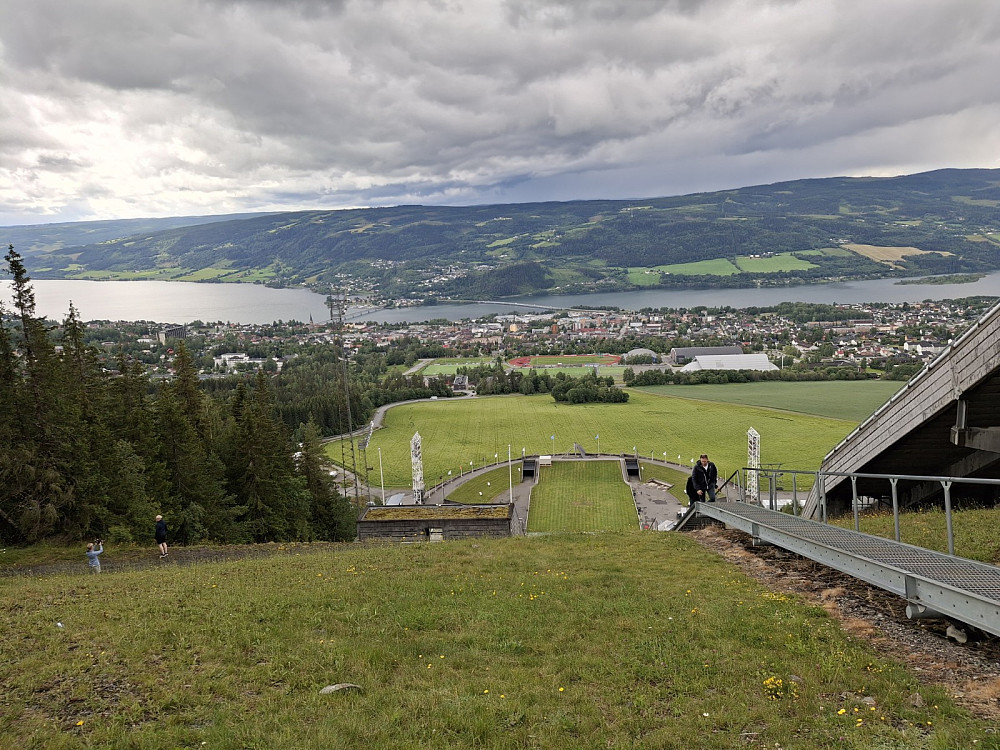 Lillehammer fra Lysgårdsbakken
