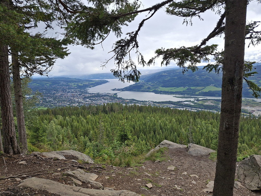 På Balbergkampen utsikt