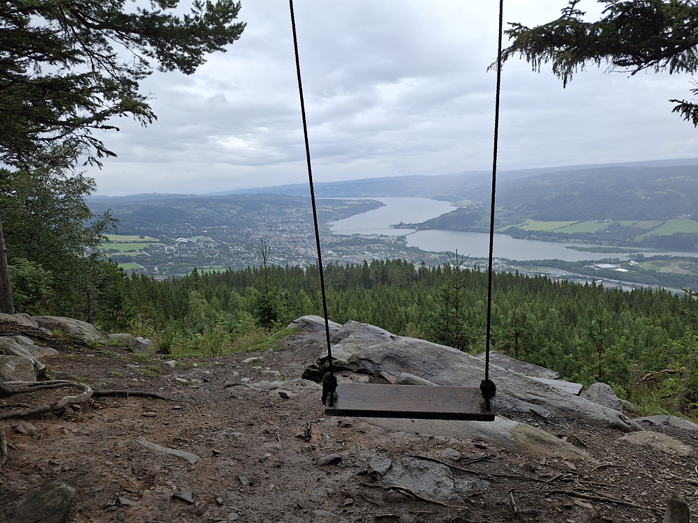 På Balbergkampen utsikt