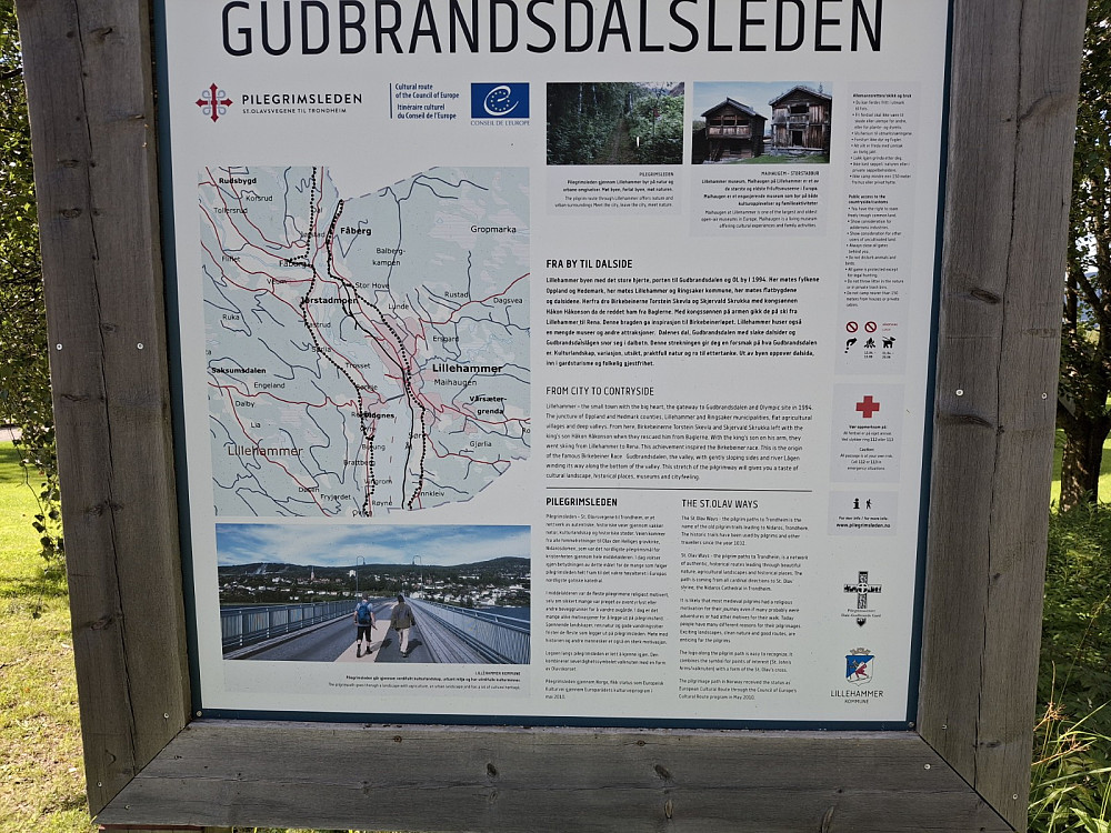 Info ved Søre Ål kirke