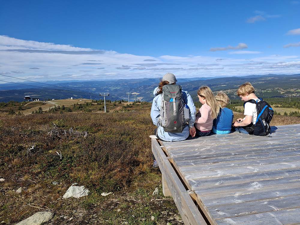 Ved toppen av alpinsenteret