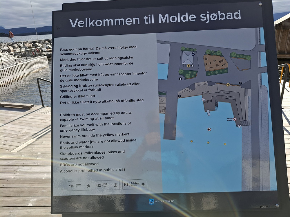 INFO om Molde sjøbad