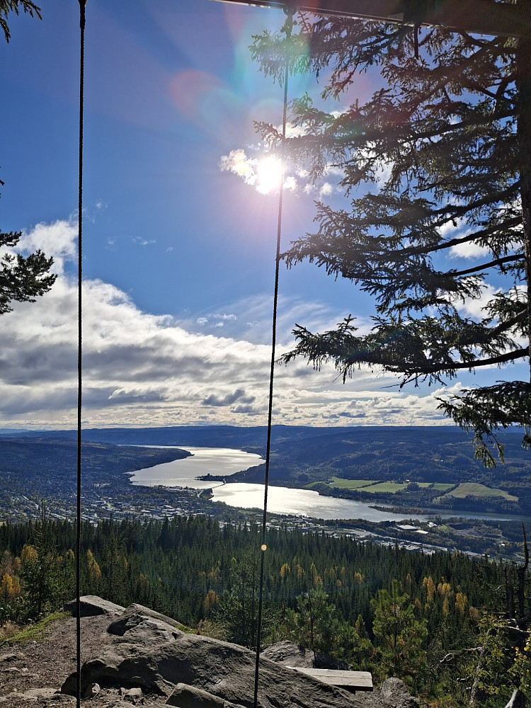 På Balbergkampen utsikt