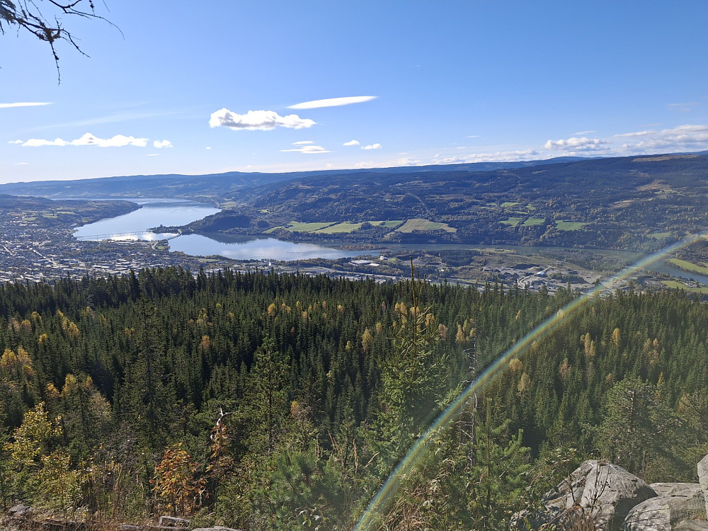 På Balbergkampen utsikt