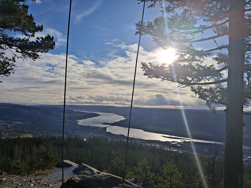 På Balbergkampen utsikt