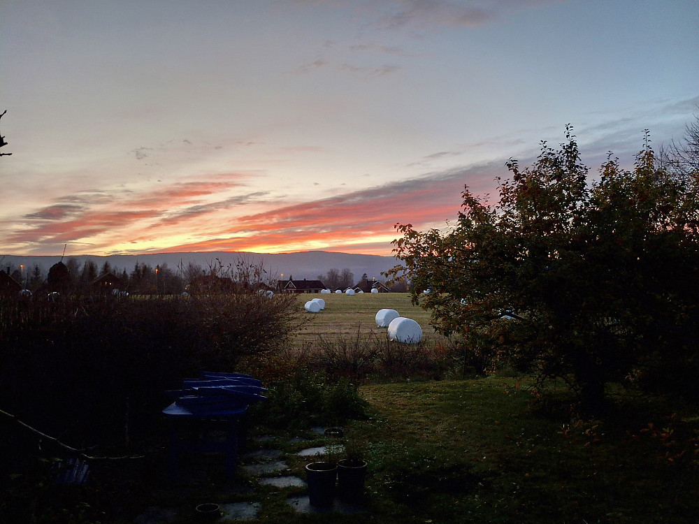 Ble bra solnedgang også i dag