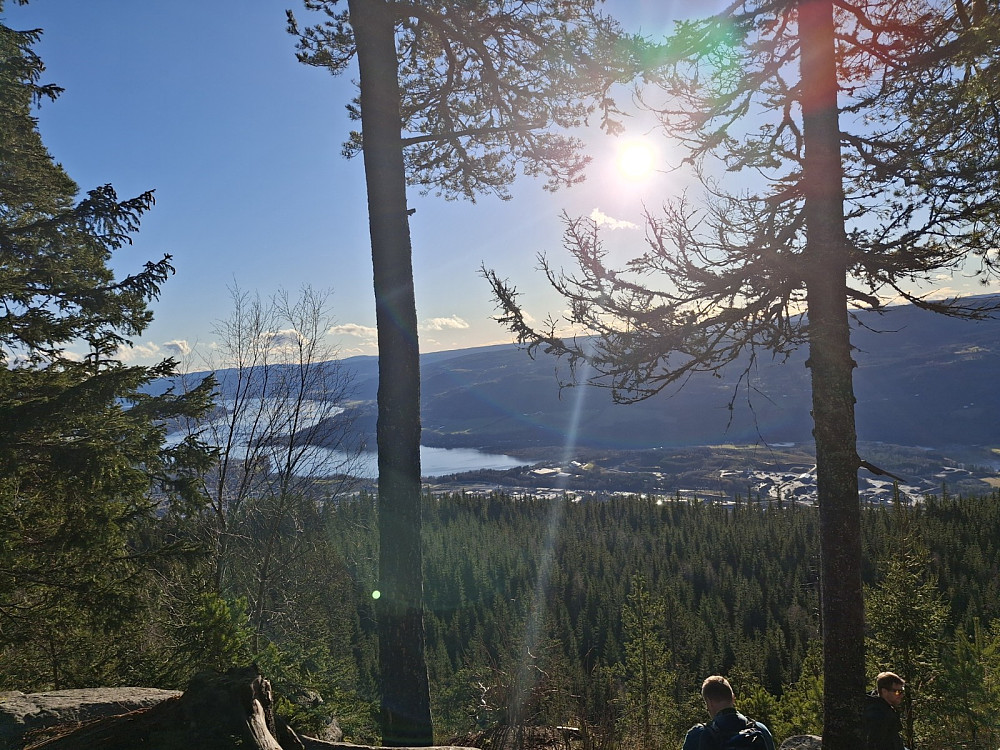 På Balbergkampen utsikt