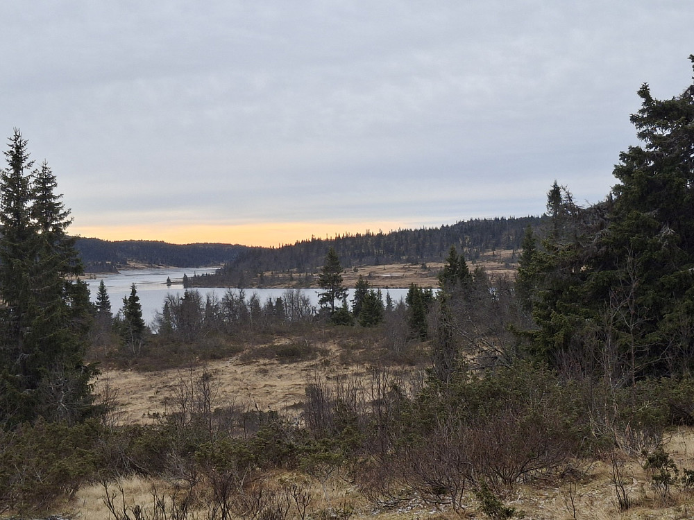 Utsikt til Mjogsjøen