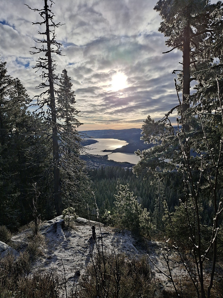 På Balbergkampen utsikt