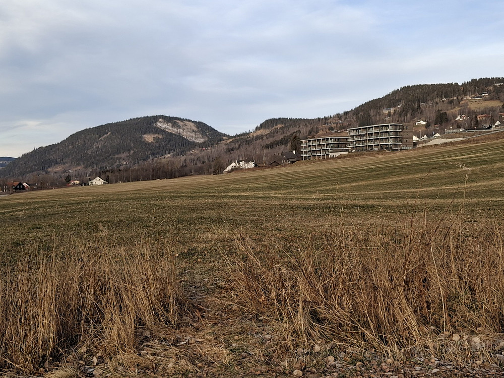 Nordover fra Gamle Lysgårdsveg